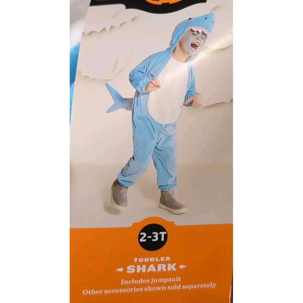 Hyde and EEK! toddler shark costume size 2T-3T